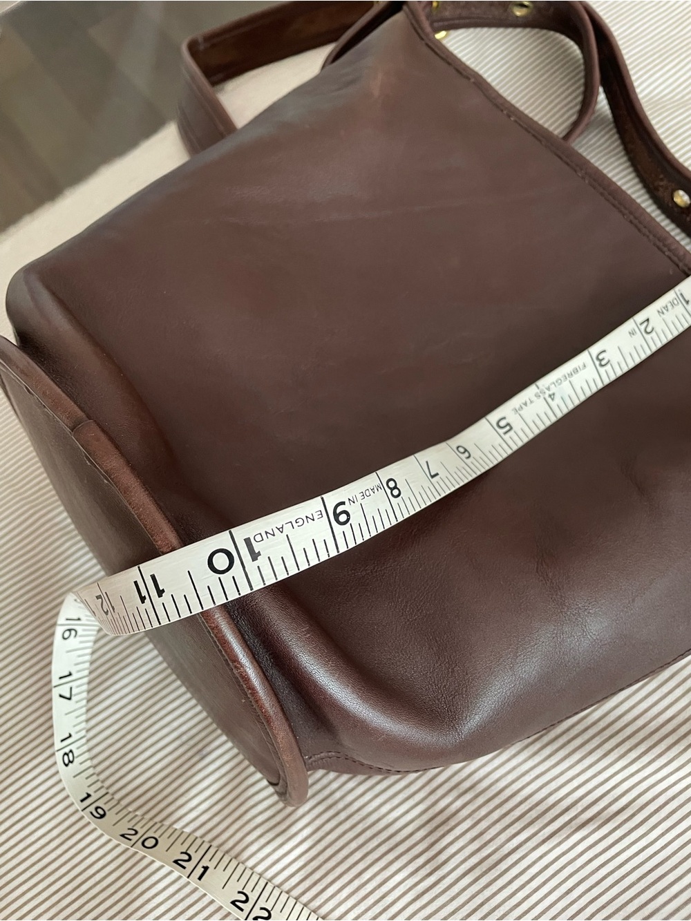 Coach Leather Bucket Bag - Picture 5 of 8